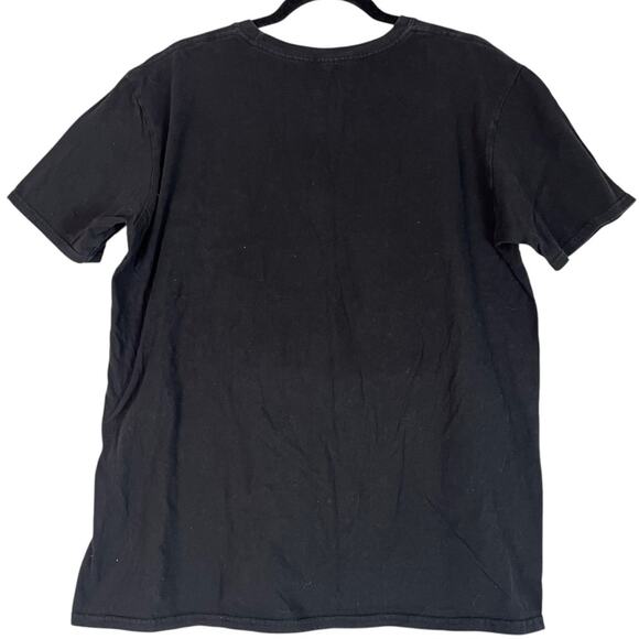 One Piece Straw Hat Group Grid T-Shirt Size Large Black With Front Graphic - Picture 3 of 7